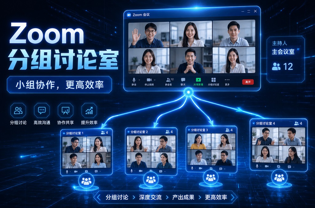 从跨国会议崩溃到顺畅协作：Zoom国际版与国内瞩目视频会议区别的5个技术真相